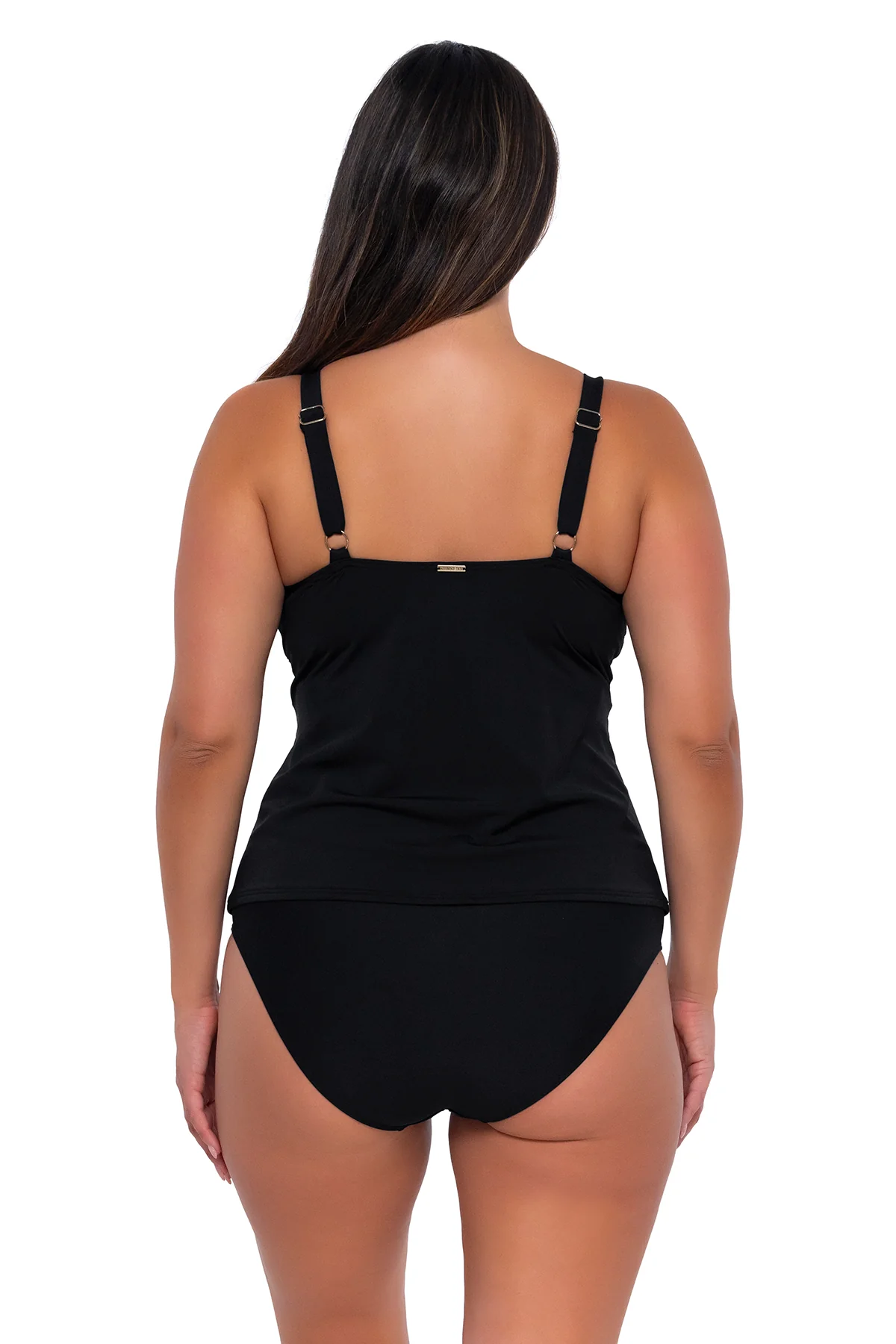 Sunsets Black Forever Tankini Top - Image 6